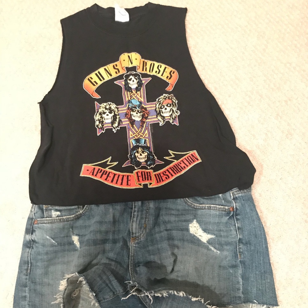 Vintage Guns N Roses Muscle Tee